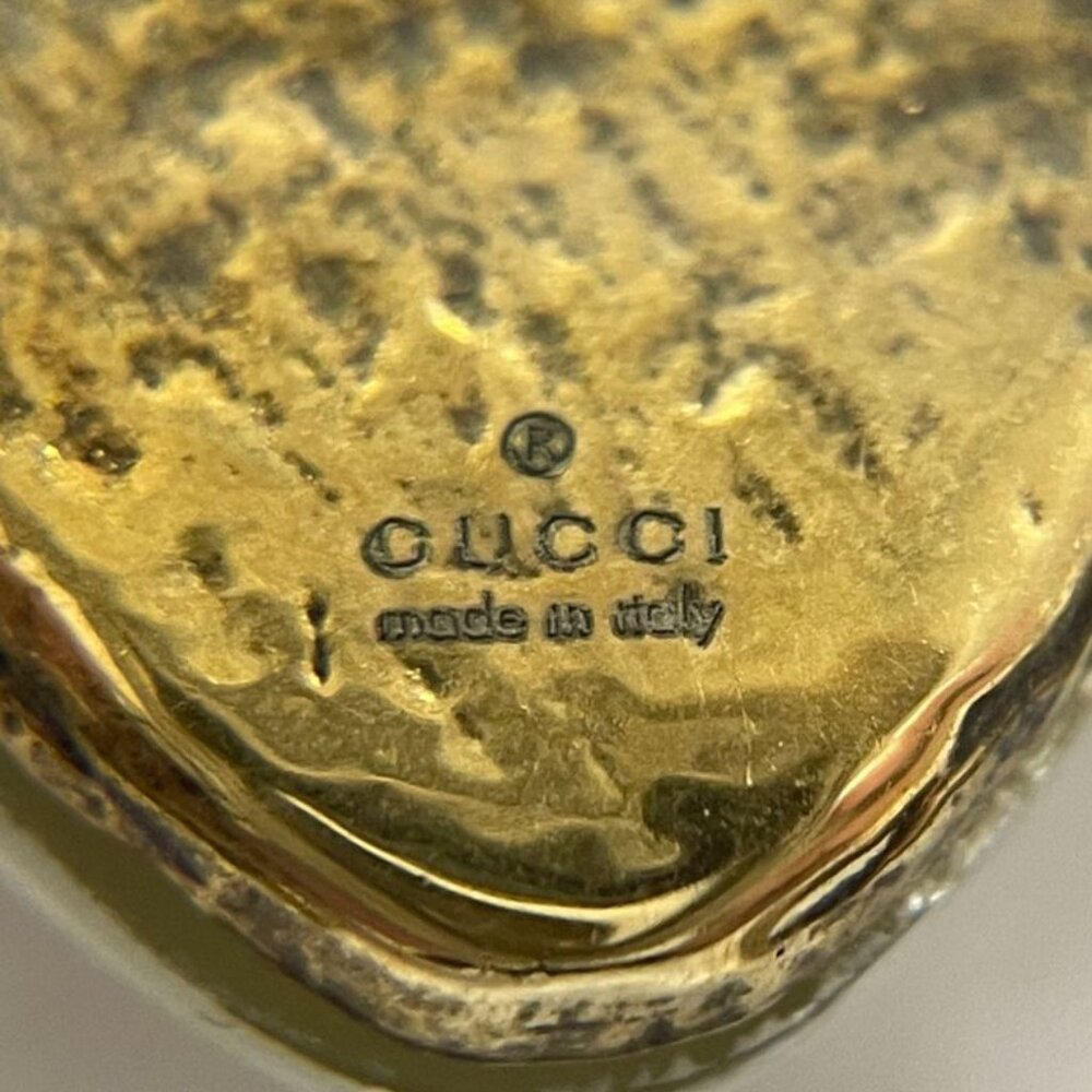 Gucci Bee Ring S GP Rhinestone Faux Pearl - Picture 11 of 14